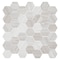 Andova Tiles SAMPLE Channing 2 x 2 Marble Honeycomb Mosaic Floor Use Tile SAM-ANDCHA129 - alternate 8